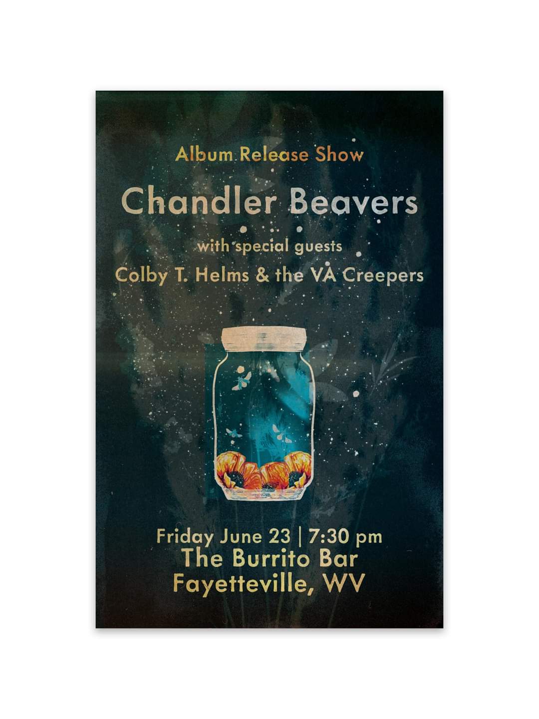 Album Release Show Poster 11×17